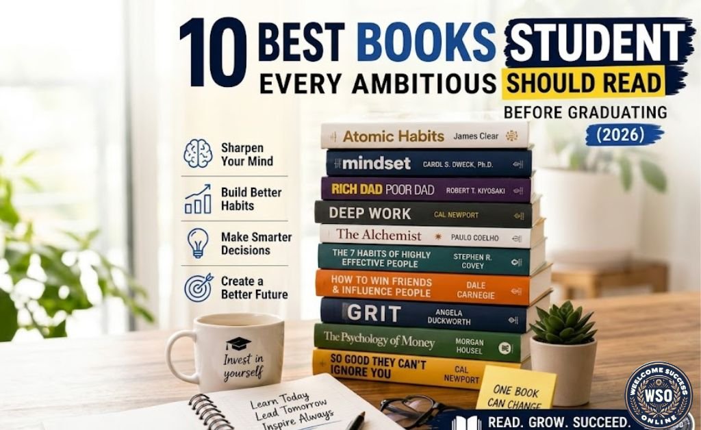 10 Best Books Every Ambitious Student Should Read Before Graduating (2026)