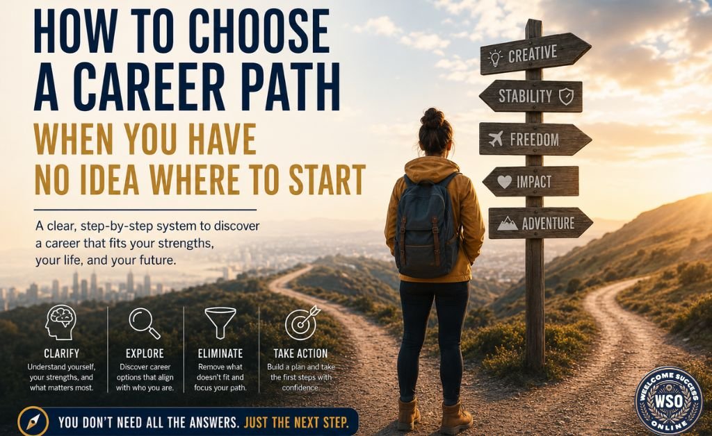 How to Choose a Career Path When You Have No Idea Where to Start