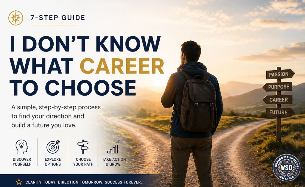 I Don’t Know What Career to Choose - 7-Step Guide to Find Your Direction