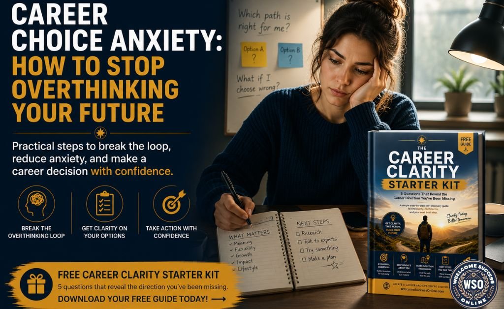 Career Choice Anxiety: How to Stop Overthinking Your Future