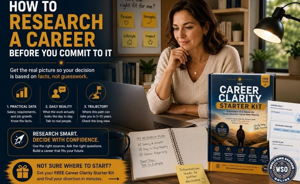How to Research a Career Before You Commit to It