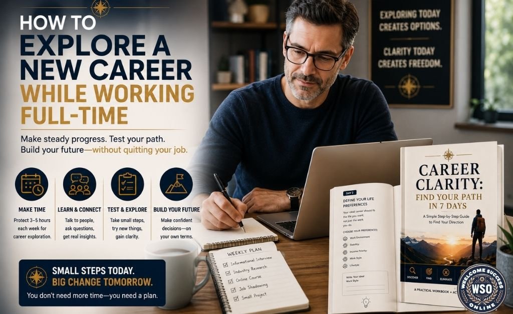 How to Explore a New Career While Working Full-Time