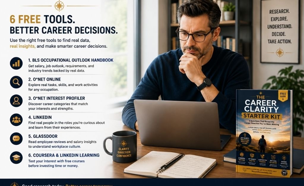 The Best Free Tools for Career Research (And How to Actually Use Them)