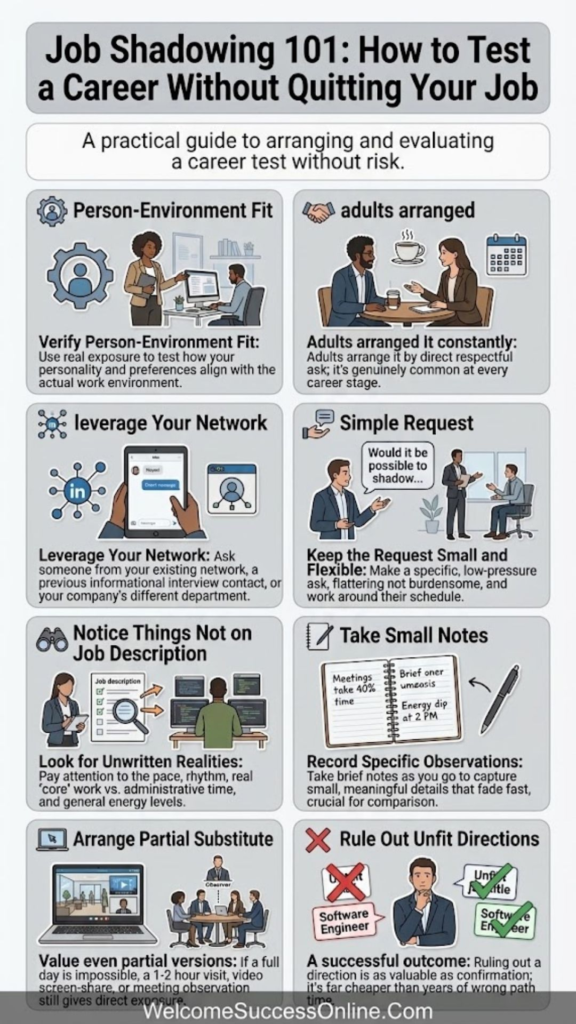 Job Shadowing 101: How to Test a Career Without Quitting Your Job